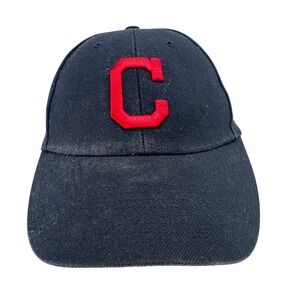 '47 Brand Cleveland Indians Red‎ MLB Baseball Cap Hat C Logo Adjustable Classic